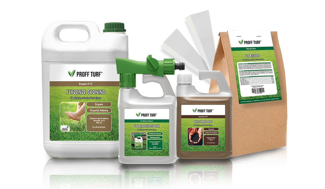 Græsplænegødningspakke Organic