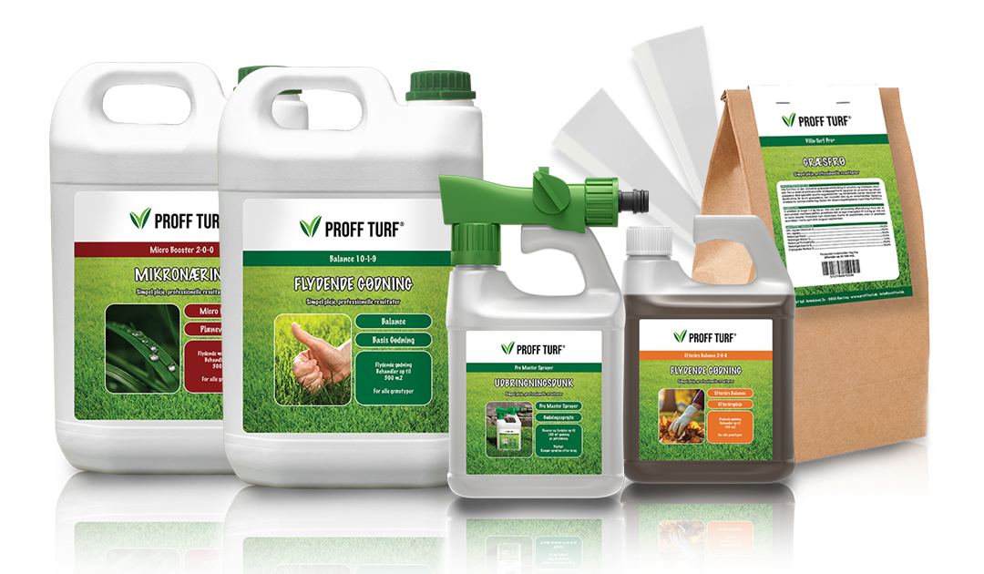 Græsplænegødningspakke Proff