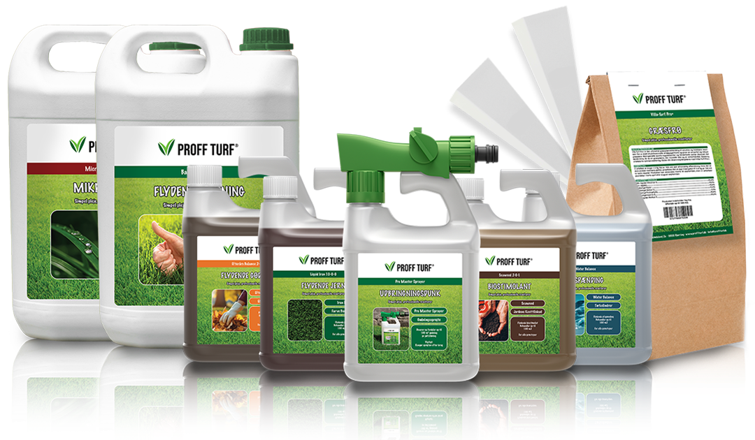 Græsplænegødningspakke Proff Plus